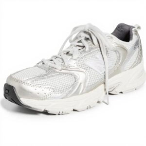 New Balance 530 Baskets Femme Gris Argenté Confortable