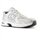 New Balance 530 Sneaker Femme Running Cuir Gris Matière