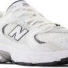 New Balance 530 Baskets mode garçon blanc bleu GR530SB1-2