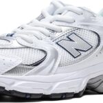 New Balance 530 Baskets mode garçon blanc bleu GR530SB1-0