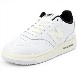 New Balance Homme 80 Sneaker Blanc Baskets Mode Cuir