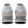 New Balance 574 Sneakers Homme Blanc Confort Respirant