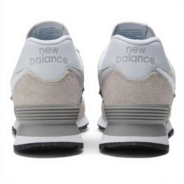 New Balance 574 Sneakers Homme Blanc Confort Respirant