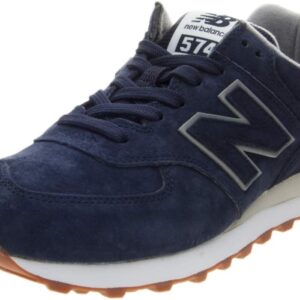 Baskets New Balance ML574EGN Homme Bleu Confort Respirant-0