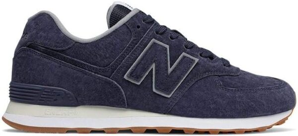 Baskets New Balance ML574EGN Homme Bleu Confort Respirant-1
