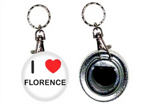 Porte-clés I Love Florence avec décapsuleur BadgeBeast